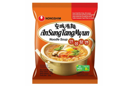 Лапша NONGSHIM 125гр AnSungTangMyun 1/20шт