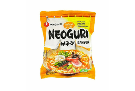 Лапша NONGSHIM 120гр Neoguri MILD 1/20шт