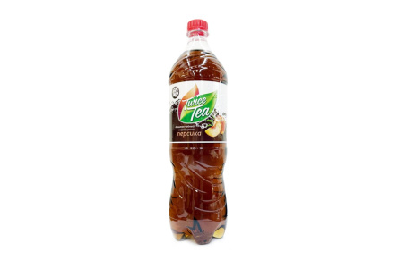 Чай холодный TWICE TEA 1,35л Черный с персиком ПЭТ 1/6шт