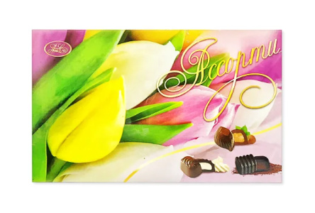 Набор конфет ТЮЛЬПАНЫ ОТ ЛЮСИ 200гр Ассорти 1/10шт Люси