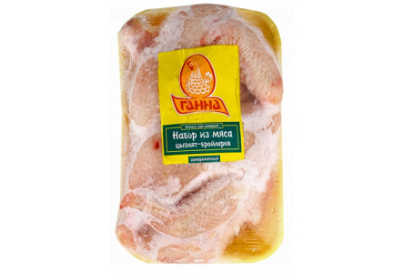 Цыплята ГАННА пакет вес