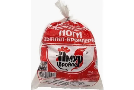 Ноги ЦБ АМУРБРОЙЛЕР 1кг пакет 1/15шт