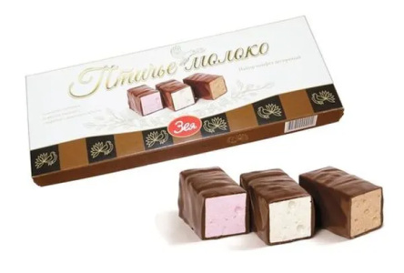 Набор конфет ПТИЧЬЕ МОЛОКО 160гр Десертный 1/20шт Зея БКФ