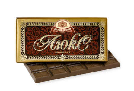 Шоколад БАБАЕВСКИЙ 90гр Люкс 1/18шт