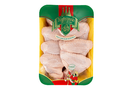 Крыло ЦБ КУРИНОЕ ЦАРСТВО плечевая часть монолит 1/10кг