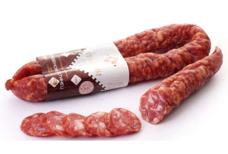 Колбаса сыровяленая БРЕСТ Деревенский гостинец салями Беларусь