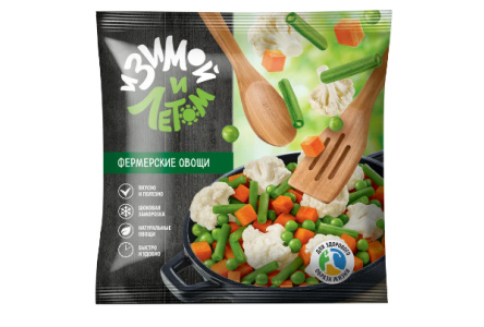 Заморож И ЗИМОЙ И ЛЕТОМ 400гр Фермерские овощи 1/20шт