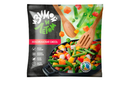Заморож И ЗИМОЙ И ЛЕТОМ 400гр Смесь мексиканская 1/20шт