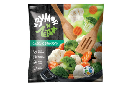 Заморож И ЗИМОЙ И ЛЕТОМ 400гр Смесь с брокколи 1/20шт