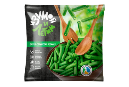 Заморож И ЗИМОЙ И ЛЕТОМ 400гр Фасоль стручковая 1/20шт