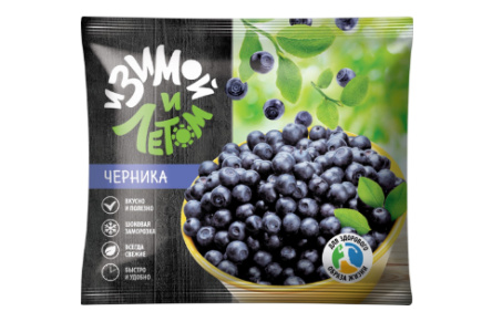Заморож И ЗИМОЙ И ЛЕТОМ 300гр Черника 1/20шт
