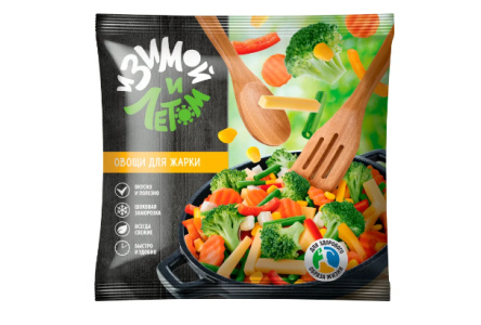 Заморож И ЗИМОЙ И ЛЕТОМ 400гр Овощи для жарки 1/20шт