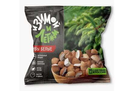 Заморож И ЗИМОЙ И ЛЕТОМ 300гр Белые грибы 1/10шт