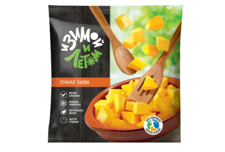 Заморож И ЗИМОЙ И ЛЕТОМ 400гр Тыква резаная 1/20шт