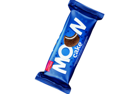 Печенье MOON 200гр Сендвич-кекс какао/маршмеллоу 1/12шт Узбекистан