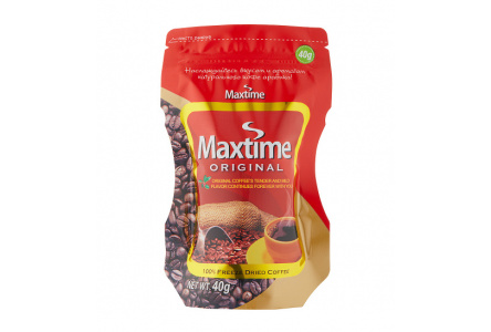 Кофе растворимый MAXTIME Original 40гр м/у 1/30шт