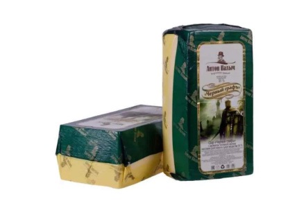 Сыр Черный графъ 50% с ароматом топленого молока Антон Палыч Бабушкина Крынка Беларусь