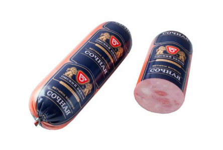 Ветчина вареная ОМСКИЙ БЕКОН 400гр Сочная