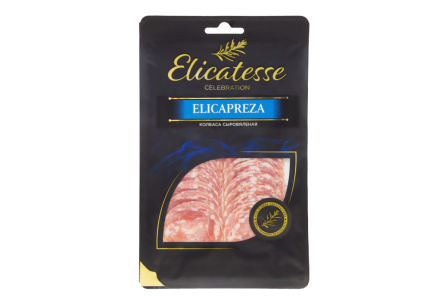 Колбаса сыровяленая ELICATESSE 85гр Эликапреза нарезка 1/1шт СПК