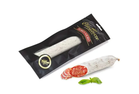 Колбаса сыровяленая  ELICATESSE 140гр Торо Неро 1/1шт СПК