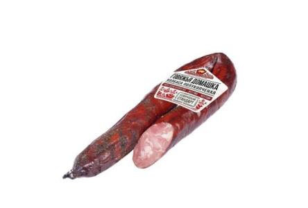 Колбаса полукопченая БЕЛАРУССКИЕ РЕЦЕПТЫ Домашка говяжья Беларусь