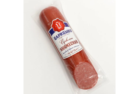 Колбаса сырокопченая ЦАРИЦЫНО 280гр Сервелат княжеский 1/6шт