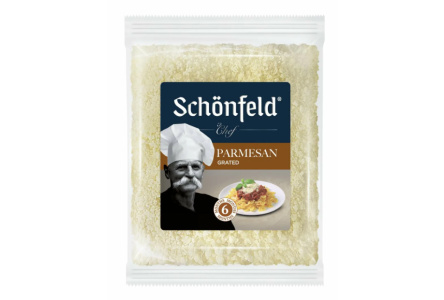 Сыр SCHONFELD 80гр 40% Пармезан гранулы пакет 1/10шт БЗМЖ