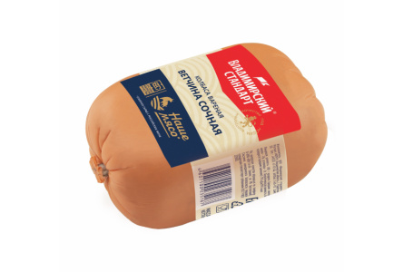 Ветчина ВЛАДИМИРОВСКИЙ СТАНДАРТ 400гр Мясо-Сочная 1/12шт