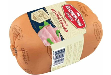 Ветчина ВЛАДИМИРОВСКИЙ СТАНДАРТ Мясо-Сочная