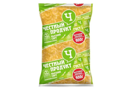 Макаронные изделия СОЮЗПИЩЕПРОМ 900гр Рожки 1/9шт