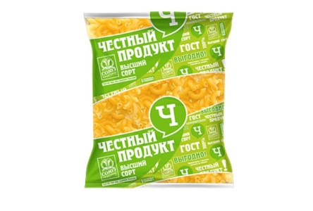 Макаронные изделия СОЮЗПИЩЕПРОМ 400гр Рожки 1/12шт