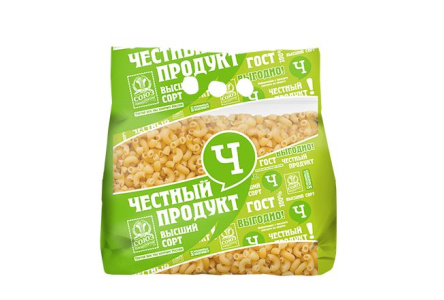 Макаронные изделия СОЮЗПИЩЕПРОМ 2кг Рожок гладкий 1/14шт