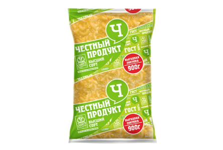 Макаронные изделия СОЮЗПИЩЕПРОМ 900гр Рожок гладкий 1/9шт