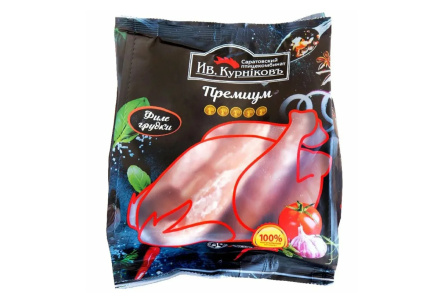 Филе грудки КУРНИКОВ Премиум для жарки вес 1/11кг