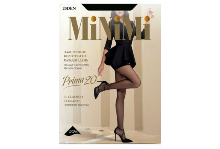 Колготки MINIMI PRIMA 20den 3M Daino шортиками 1/10шт 118817