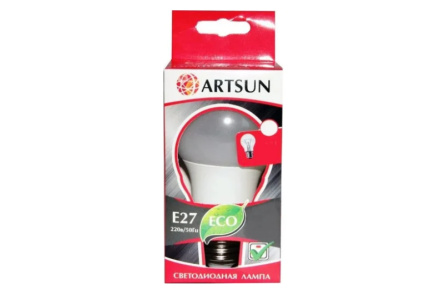Лампы светодиодные ARTSUN LED А60 12W E27 6500K