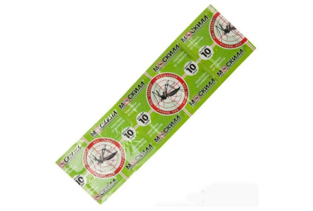 Пластины от комаров МОСКИЛЛ 10штук 1/200шт