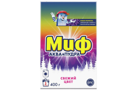 Порошок стиральный МИФ 400гр Свежий цвет автомат  1/11шт