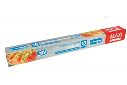 Фольга алюминиевая KINGFISHER MAXI 45смх10м