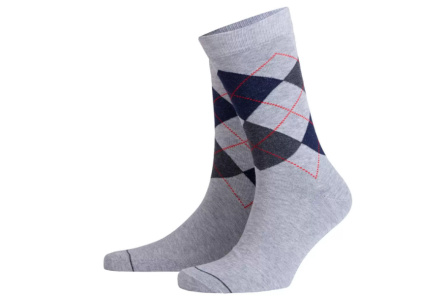 Носки мужские КРАСНАЯ ВЕТКА р-р 27 198 Серые 1/10шт