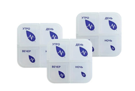 Таблетница 1 день 1/1шт