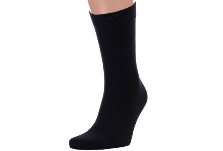 Носки мужские КРАСНАЯ ВЕТКА р-р 25 С 1350 Черные 1/10шт