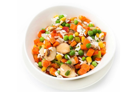 Заморож смесь Овощи для жарки с шампиньонами 1/10кг