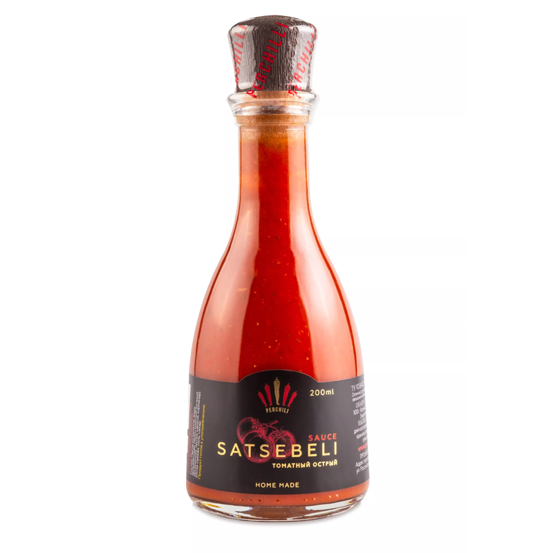 Соус PERCHILI 200гр Сацебели томатный острый ст/б 1/12шт