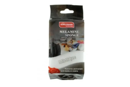 Губка д/посуды KINGFISHER меламиновая 1шт 1/162шт