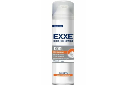 Пена д/бритья EXXE MEN 200мл Освежающая 1/6шт