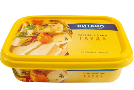 Сыр плавленый ВИТАКО 200гр Гауда 1/16шт