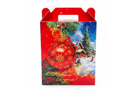 Подарок новогодний ЗИМНИЙ ЭТЮД 500гр №008 1/12шт