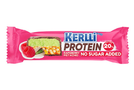 Батончик злаковый KERLLI 40гр Малина/фисташка 1/30шт