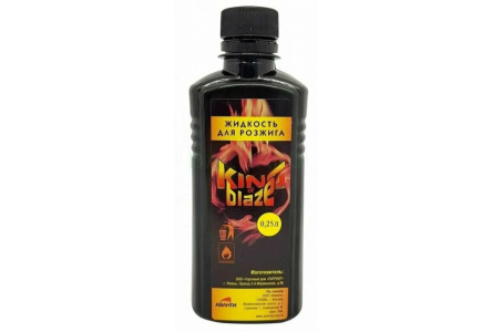 Жидкость д/розжига KING OF BLAZE 250мл 1/50шт